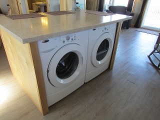 Washer and dryer